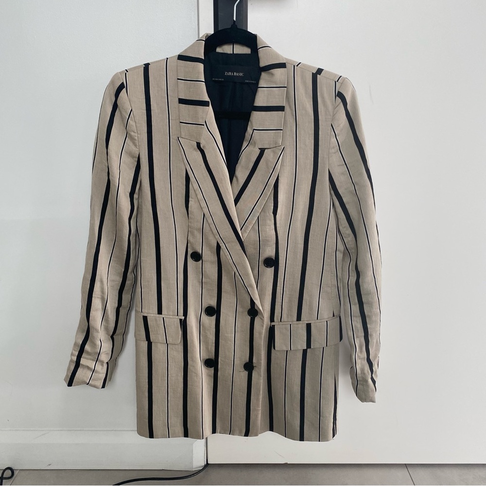 ZARA STRIPED BLAZER